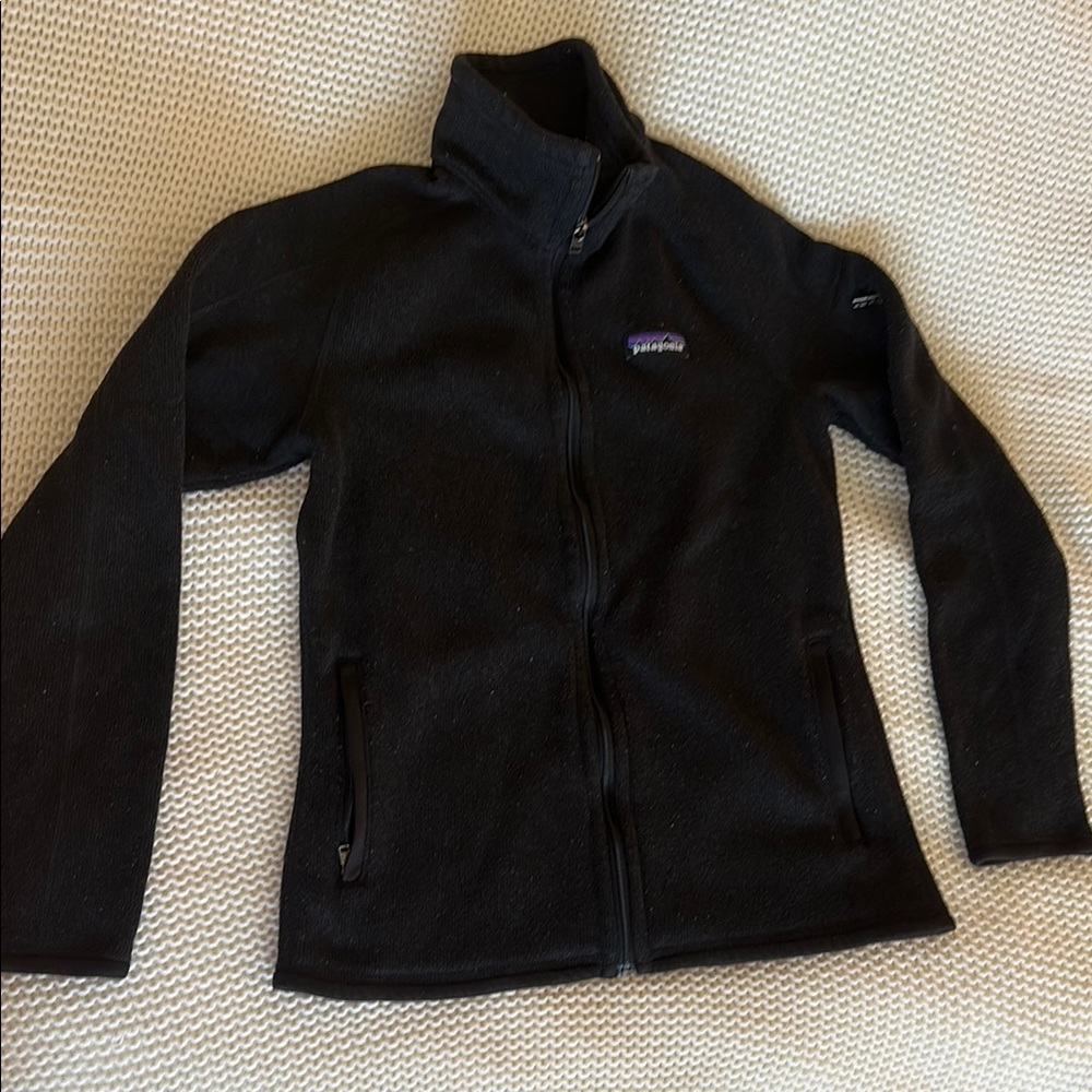 Patagonia women’s better sweater Black Full-Zip Fleece